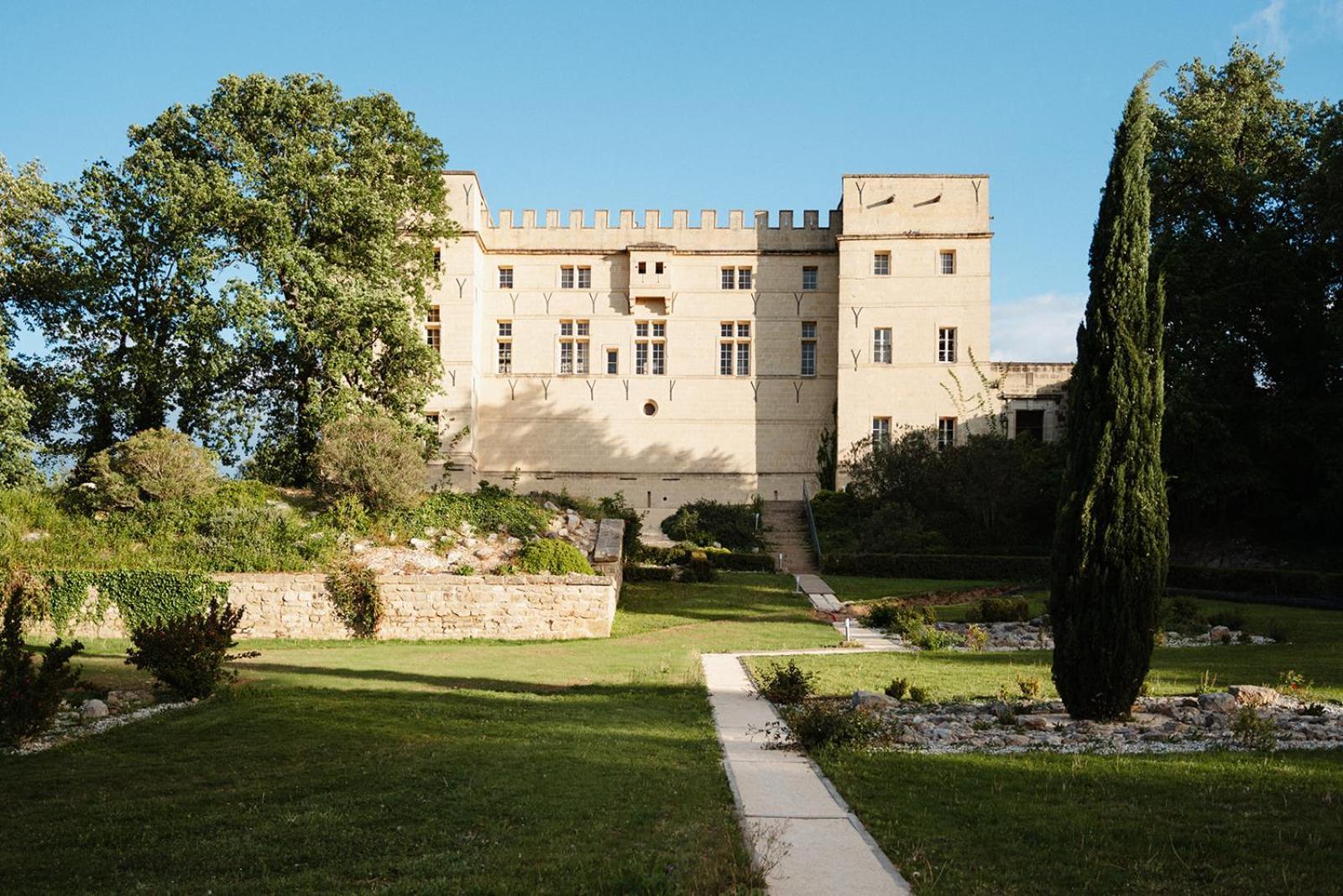Chateau De Pondres Villevieille Buitenkant foto